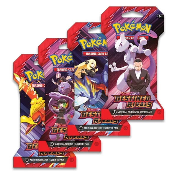 Scarlet & Violet: Destined Rivals Pokémon TCG Sleeved Booster Pack – front view