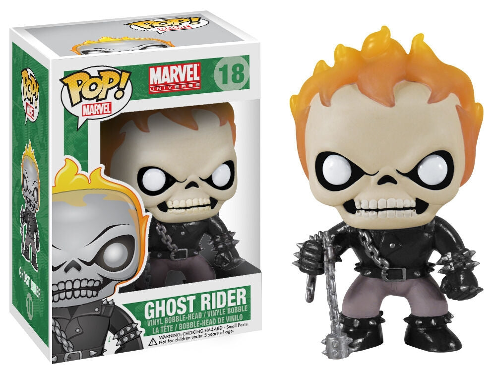 Funko Pop! Marvel Ghost Rider #18 Vinyl Figure – front view