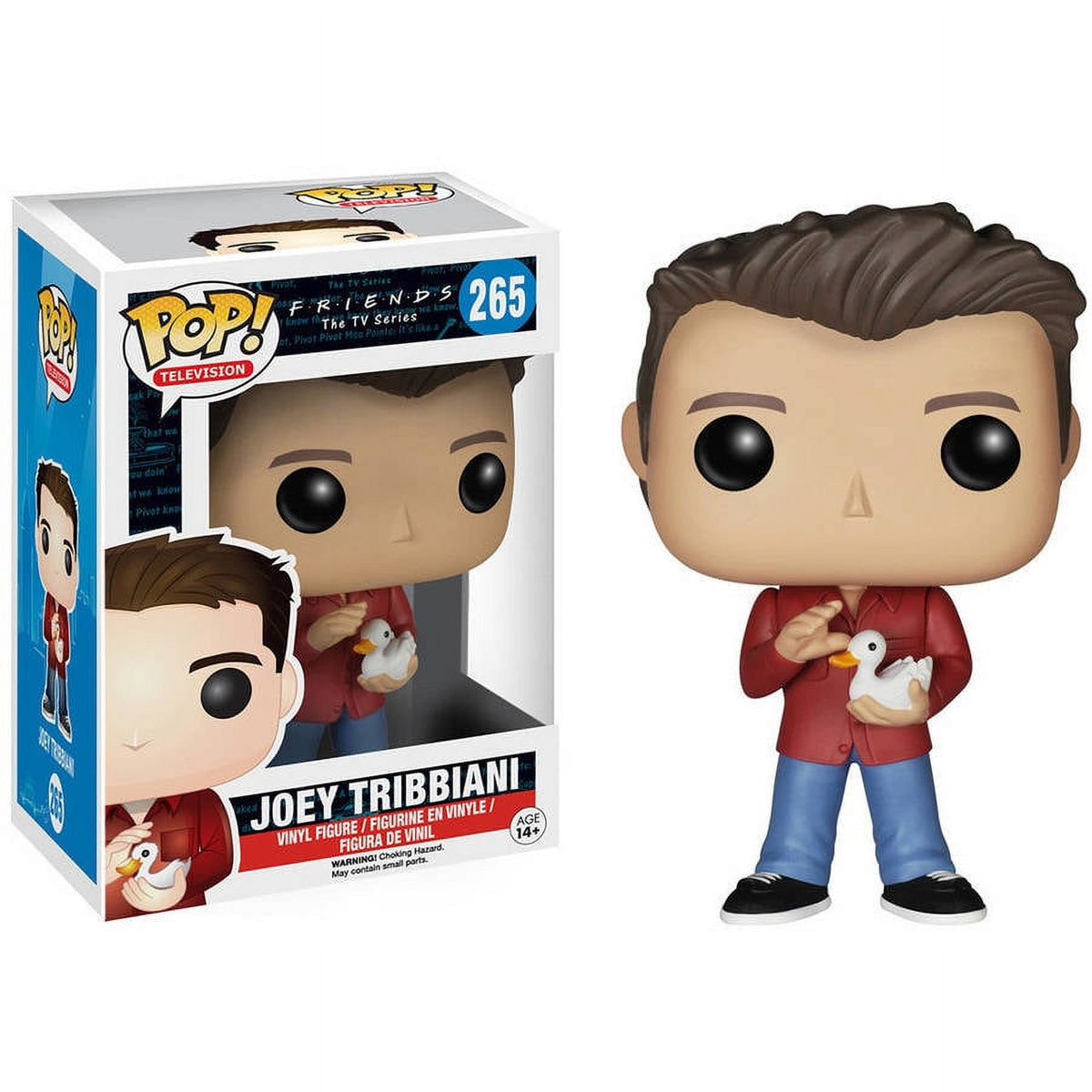 Funko Pop! Television Joey Tribbiani with the Duck #265 – front view
