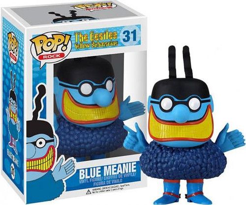 Funko Pop Rocks The Beatles Yellow Submarine Blue Meanie #31 Vinyl Figure – front view