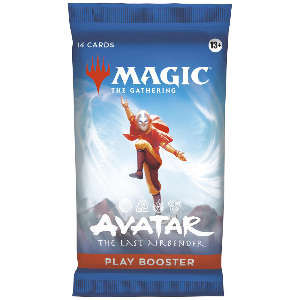 Magic: The Gathering - Avatar The Last Airbender Play Booster Pack – front view