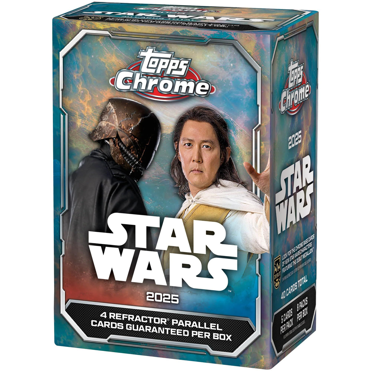 2025 Topps Chrome Star Wars Value Box TCG Factory Sealed – front view