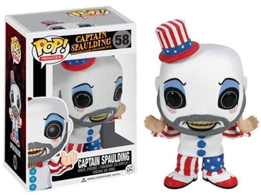 Funko Pop! Movies Captain Spaulding #58 Vinyl Figure – front view