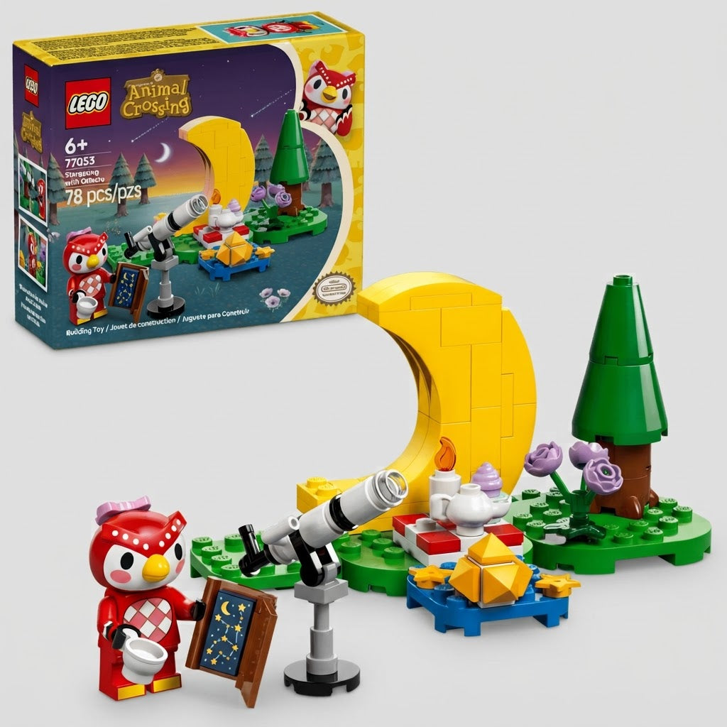 LEGO Animal Crossing Stargazing with Celeste 77053 New – front view