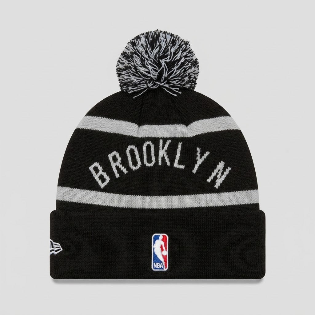 Brooklyn Nets New Era Pom Beanie New With Tags – photo 2 of 2
