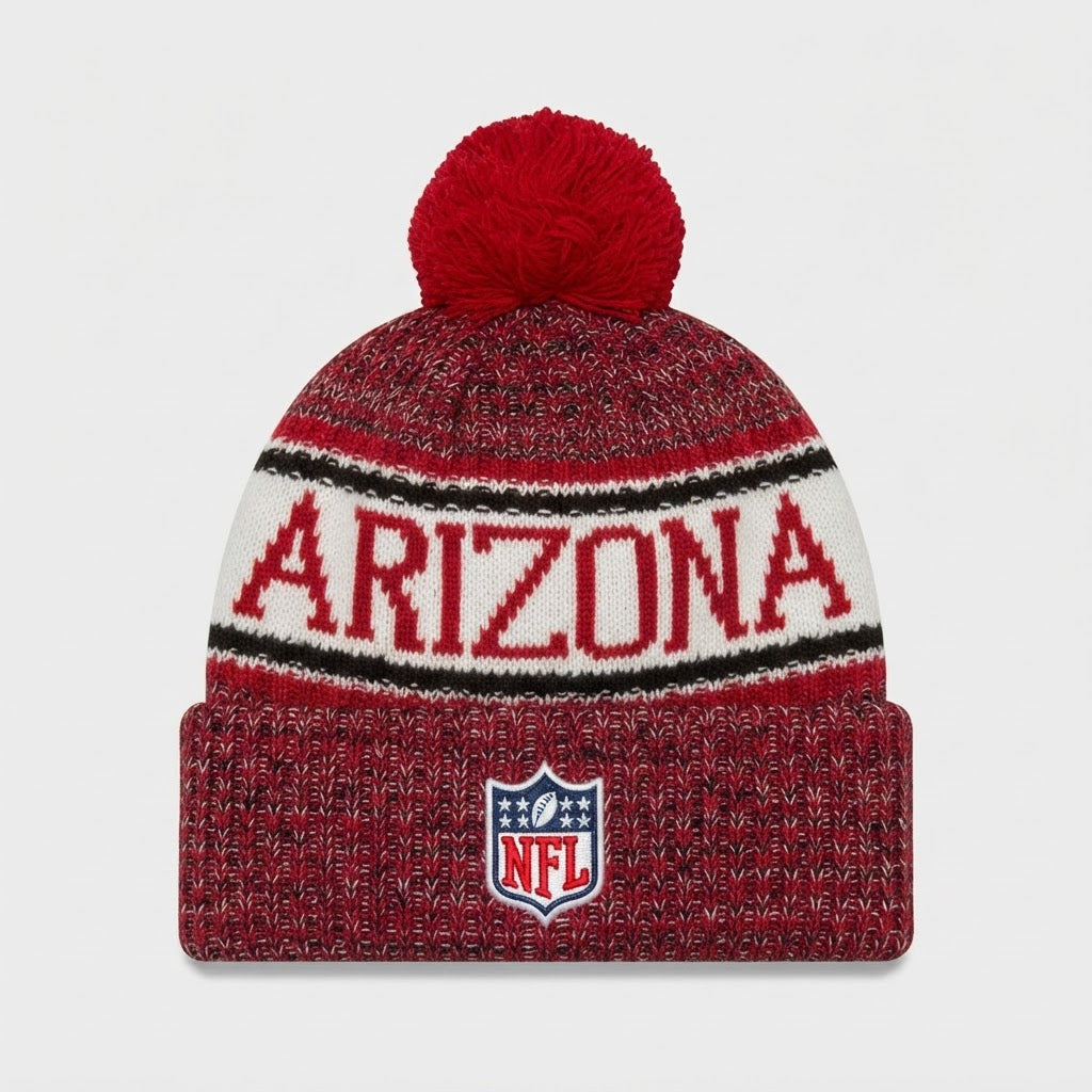 New Era Arizona Cardinals NFL Pom Beanie Knit Cap New with Tags – photo 2 of 2