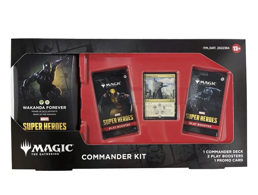 Magic: The Gathering Marvel Super Heroes Commander Kit Wakanda Forever – front view