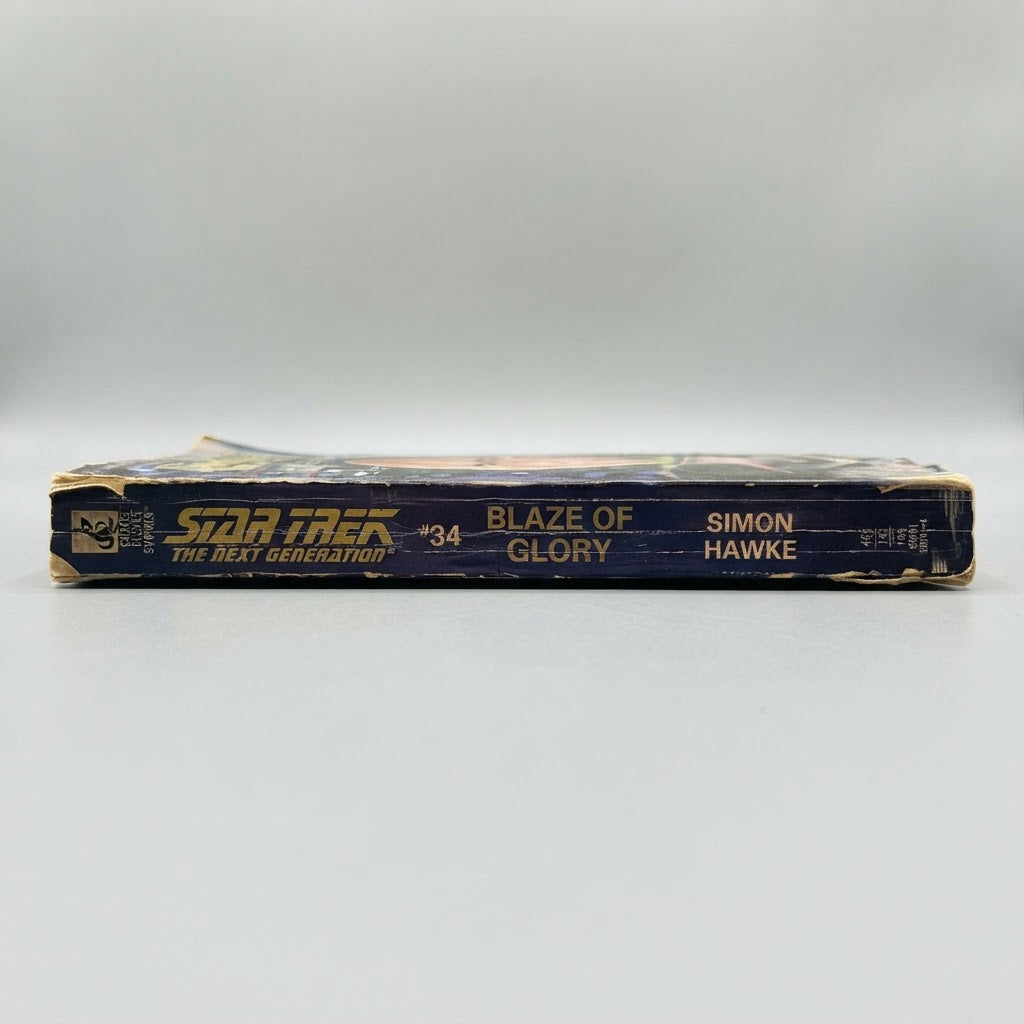 Star Trek: The Next Generation Blaze of Glory #34 Mass Market Paperback – photo 3 of 3
