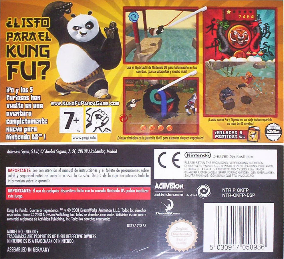 Kung Fu Panda Nintendo DS Pre-Owned Game – photo 3 of 3