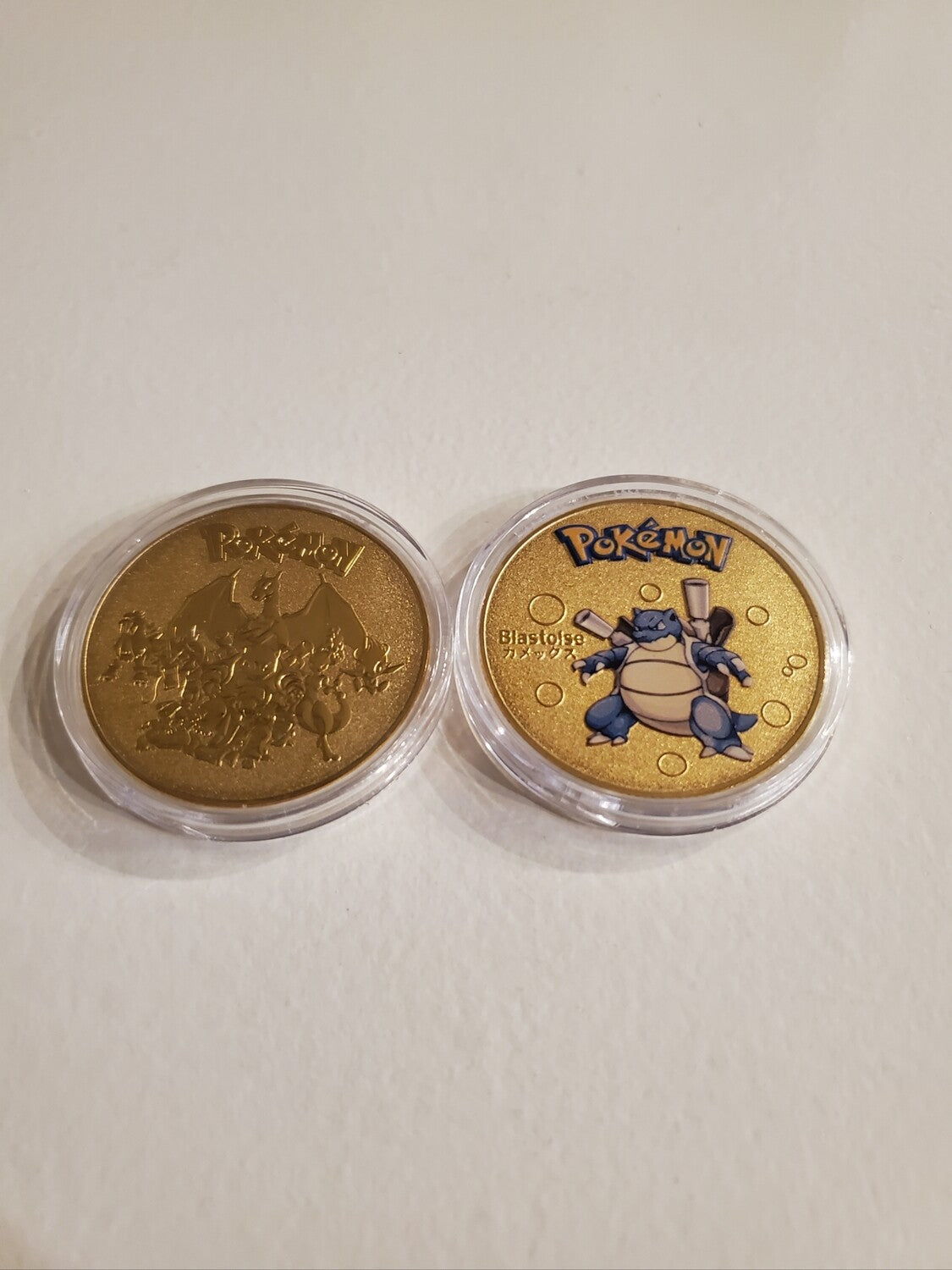 Gold Pokemon Metal Collectible Coins - 8-Piece Full Set – photo 5 of 9