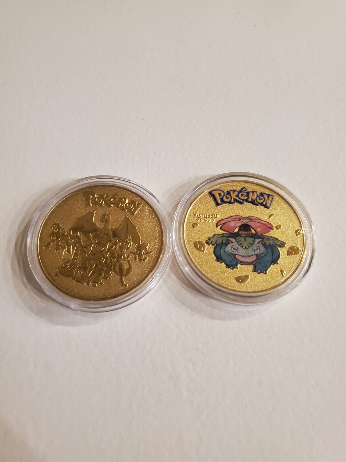 Gold Pokemon Metal Collectible Coins - 8-Piece Full Set – photo 3 of 9