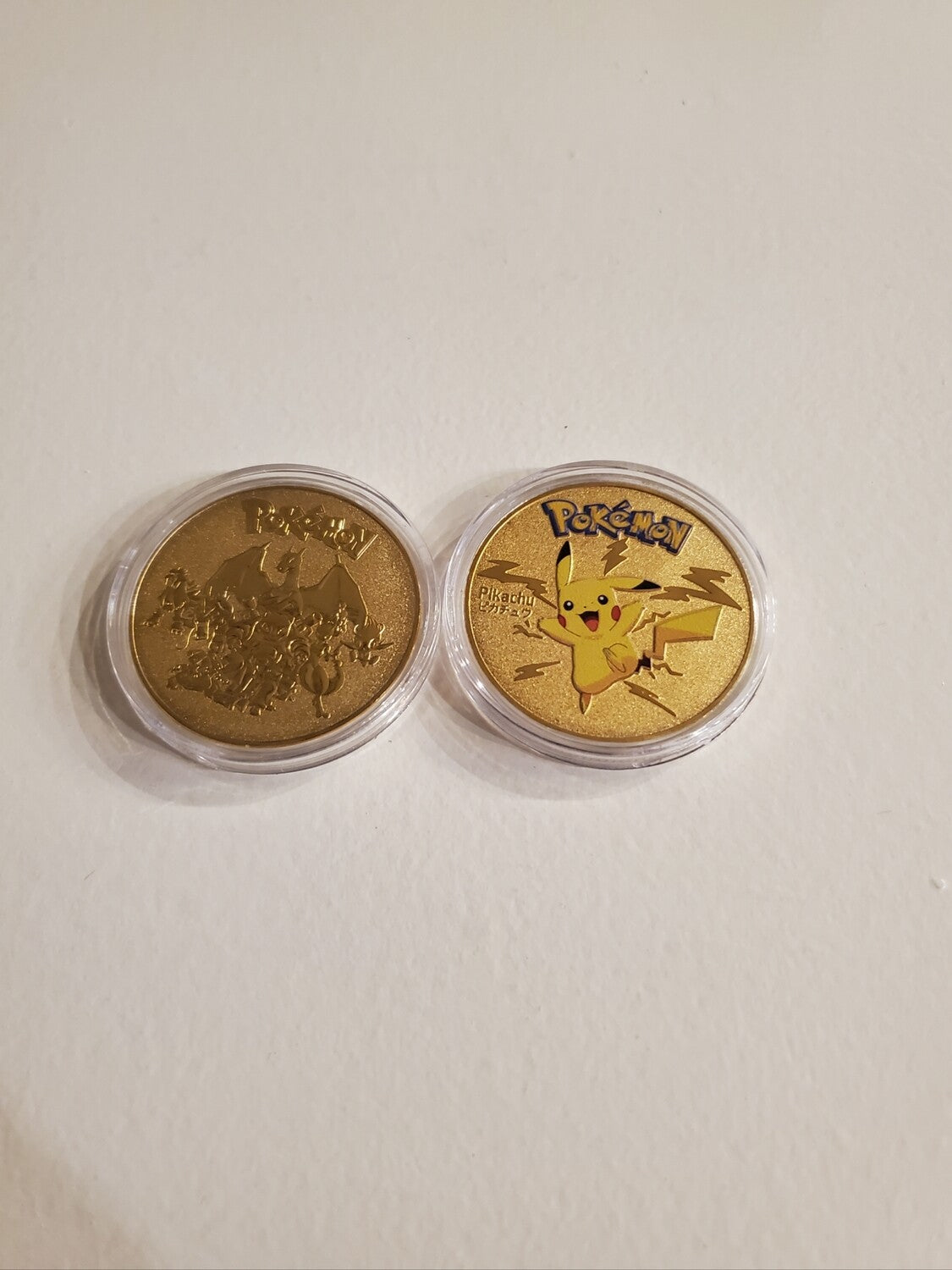 Gold Pokemon Metal Collectible Coins - 8-Piece Full Set – photo 2 of 9