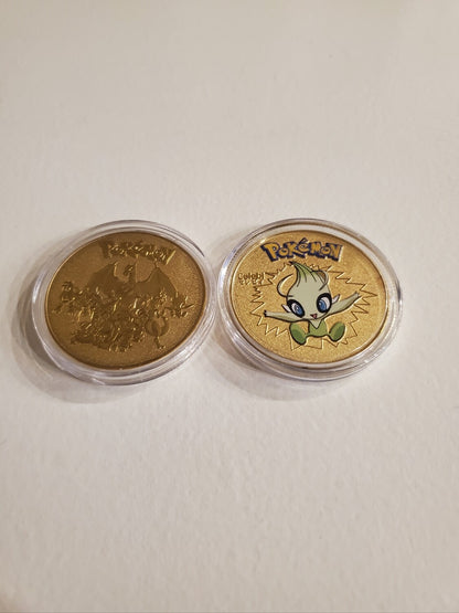 Gold Pokemon Metal Collectible Coins - 8-Piece Full Set – photo 7 of 9