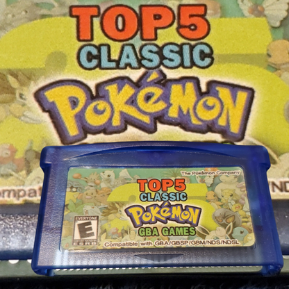 Pokemon 5 in 1 Compilation Cartridge for Gameboy Advance – photo 2 of 3