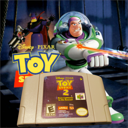 Toy Story 2 for Nintendo 64 – front view