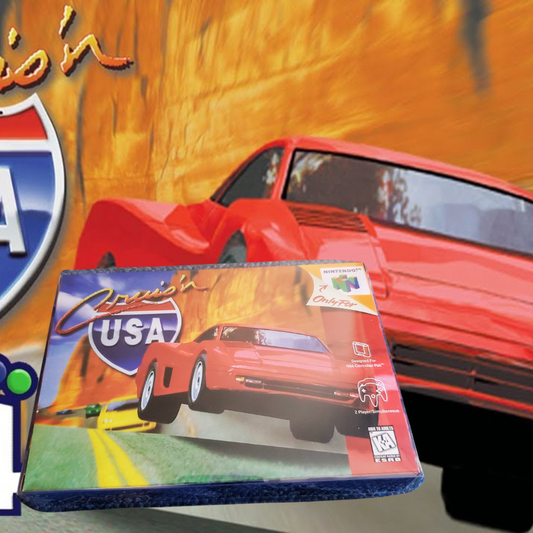 Cruisin USA for Nintendo 64 – front view