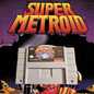 Super Metroid for SNES - Brand New Game Cartridge – front view