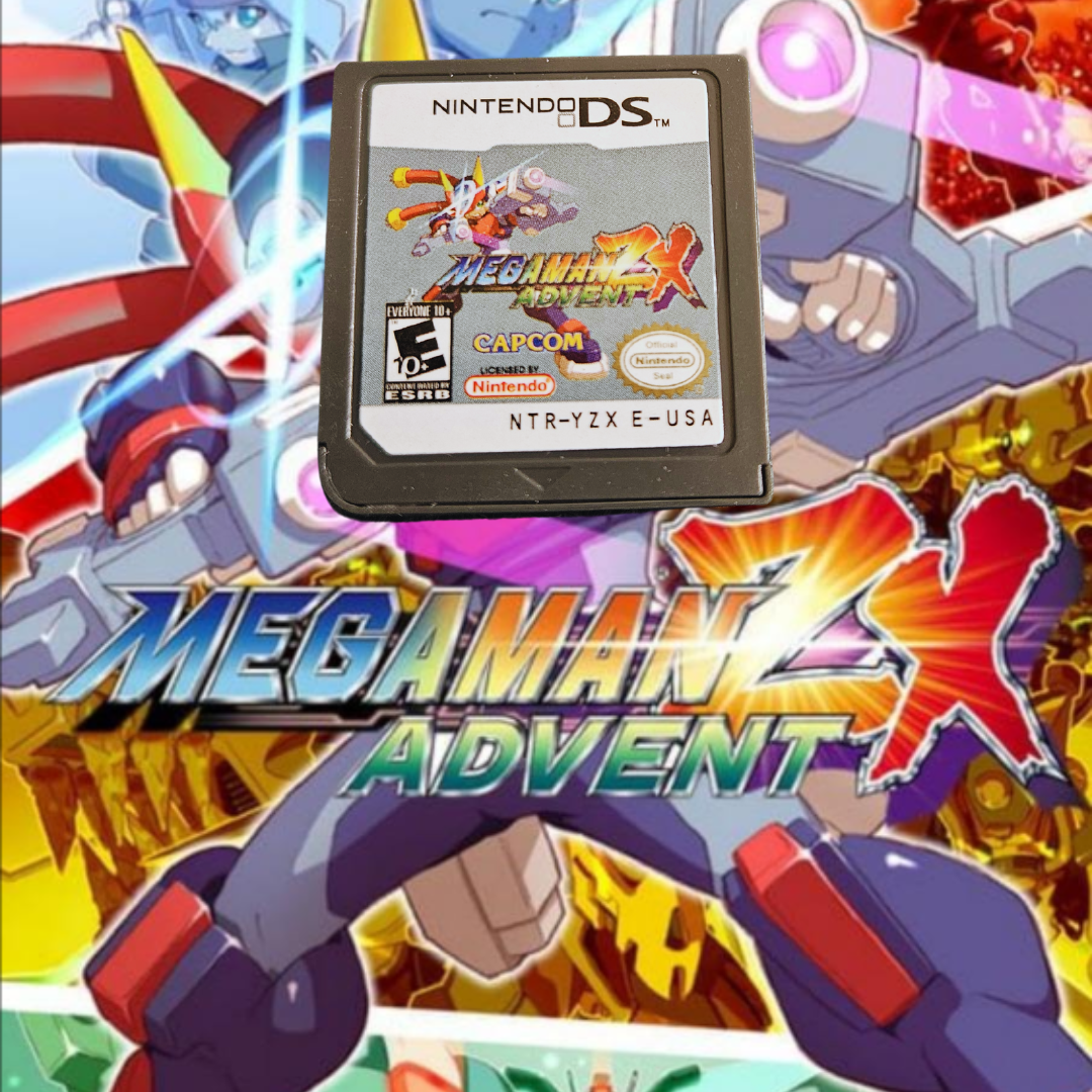 Mega Man ZX Advent Replacement Game Card for Nintendo DS – front view