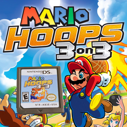 Mario Hoops 3on3 for Nintendo DS – front view