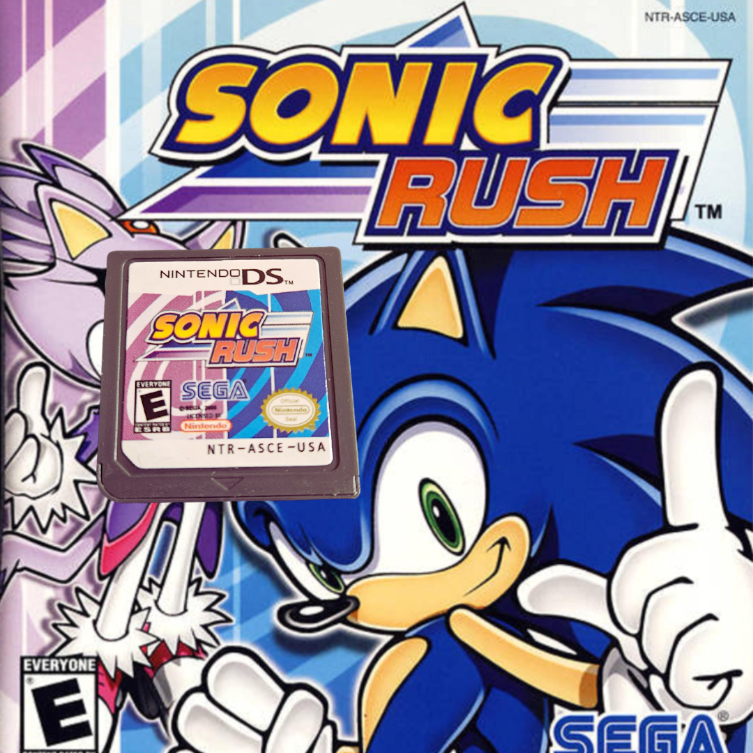 Sonic Rush for Nintendo DS – front view