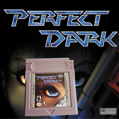 Perfect Dark for Gameboy Color – front view