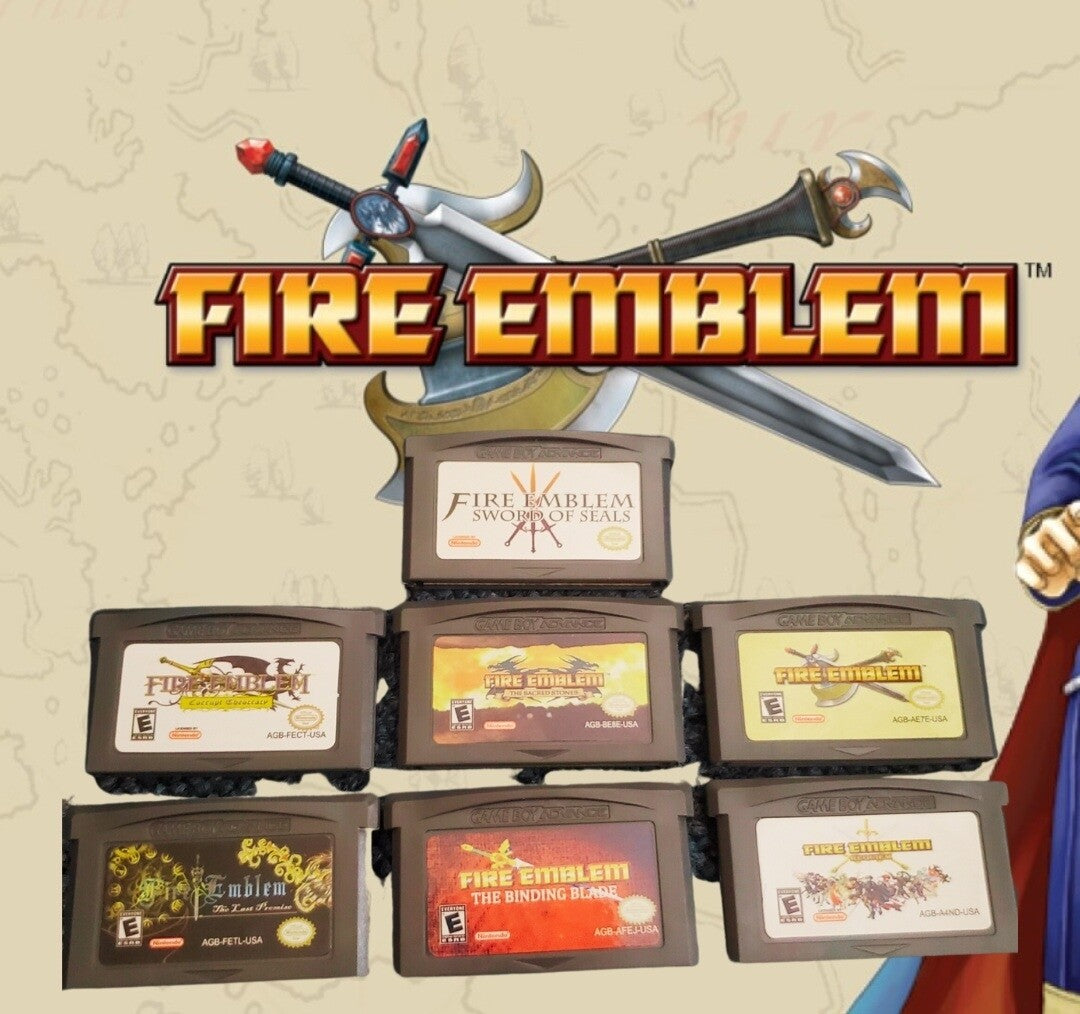 Fire Emblem GBA 7-Game Tactical RPG Collection – front view