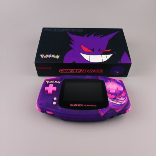 Gengar Gameboy Advance Console with Custom IPS Screen – photo 2 of 4