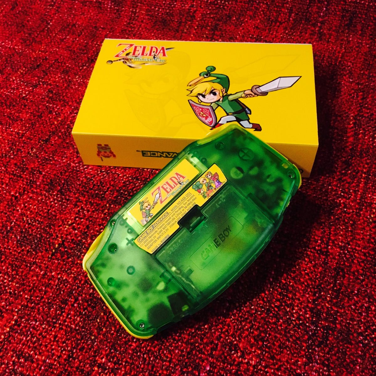 Zelda Gameboy Advance Console with IPS Screen – photo 6 of 6