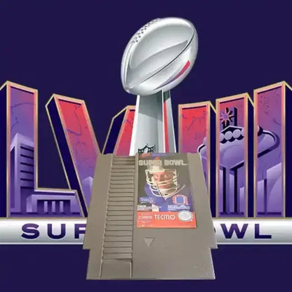 Tecmo Super Bowl for NES – front view