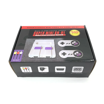 Mini SNES Retro Classic Console 620 Games with Dual Controllers – photo 3 of 4