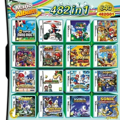 Nintendo DS 482-in-1 Mario Multi Game Cartridge Collection – photo 2 of 6