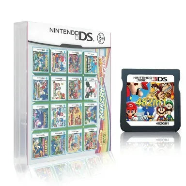 Nintendo DS 482-in-1 Mario Multi Game Cartridge Collection – front view