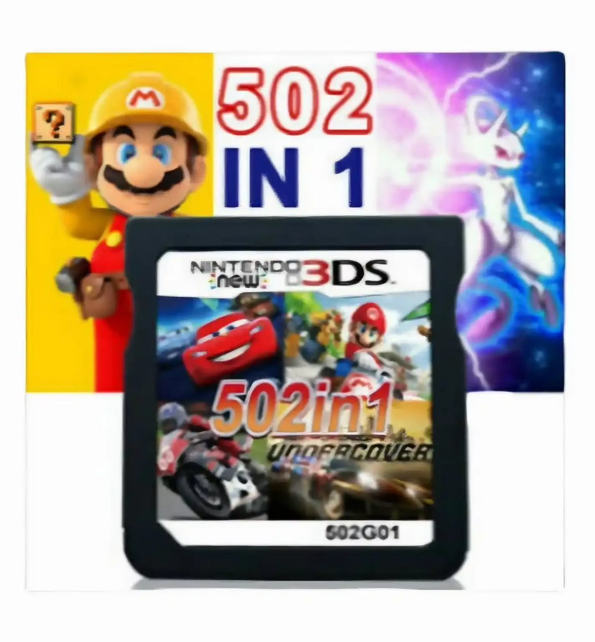 Nintendo DS 502 in 1 Racing Album Game Cartridge – photo 2 of 6
