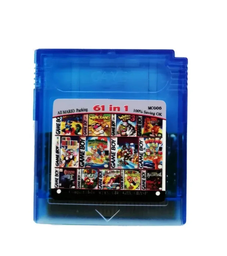 61-in-1 Game Boy Color Multi-Game Cartridge – front view