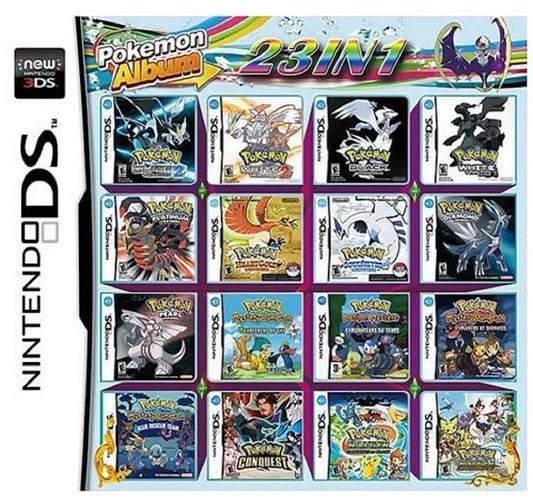 Pokemon 23 in 1 for Nintendo DS – front view