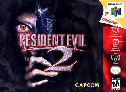 Resident Evil 2 for Nintendo 64 – front view