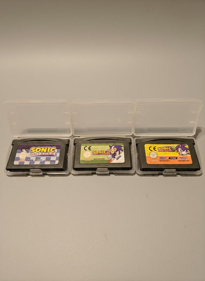 Sonic Advance 1, 2 & 3 Collection for Game Boy Advance – front view