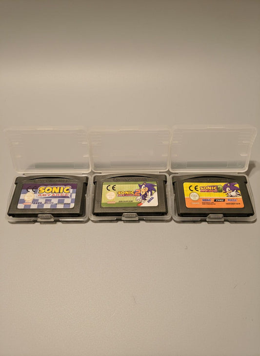 Sonic Advance 1, 2 & 3 Collection for Game Boy Advance – front view