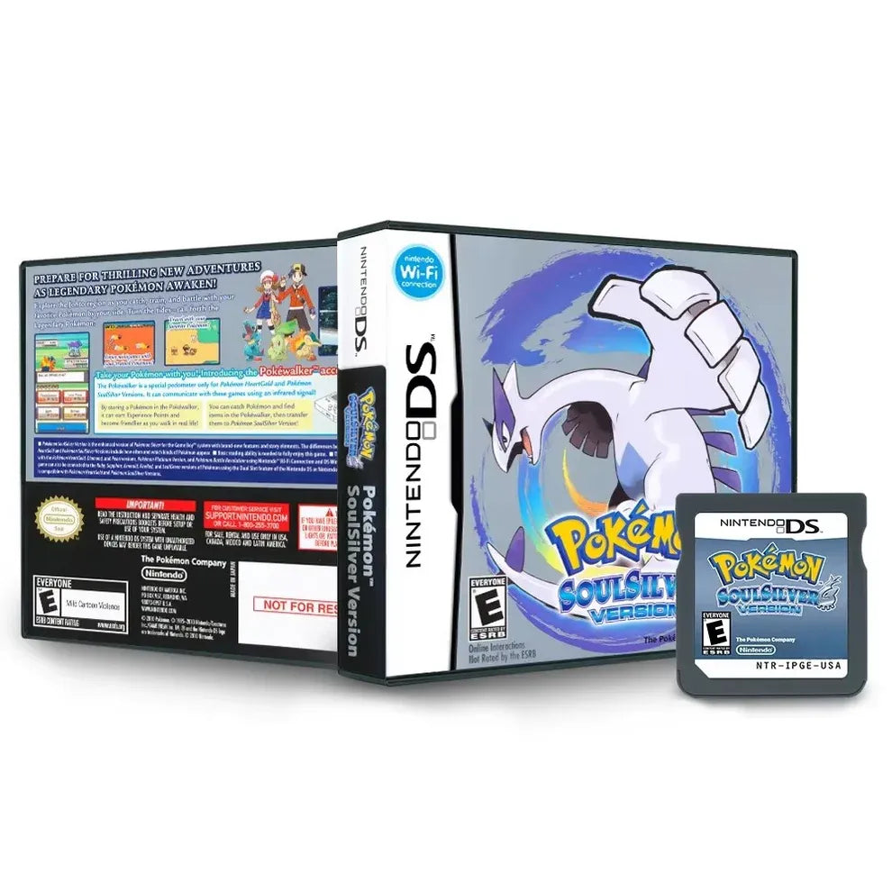 Pokemon HeartGold & Pokemon SoulSilver for Nintendo DS Bundle – photo 10 of 10