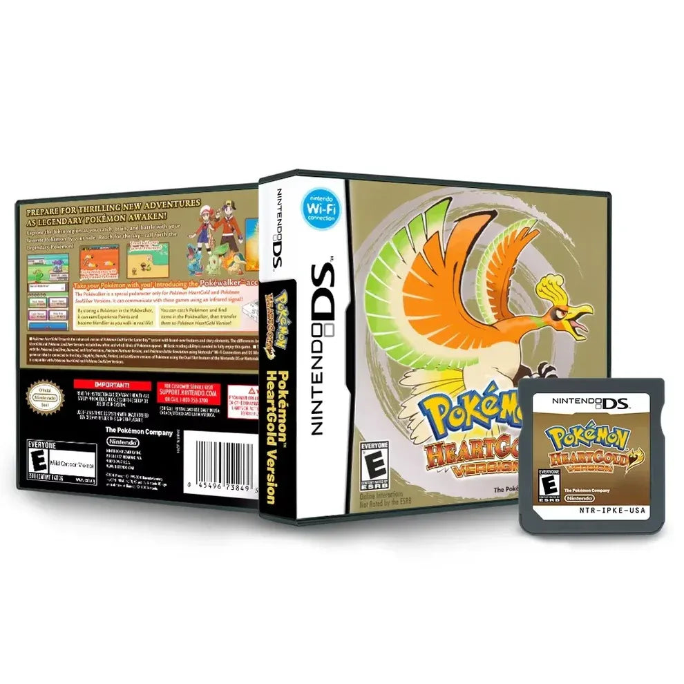 Pokemon HeartGold & Pokemon SoulSilver for Nintendo DS Bundle – photo 2 of 10