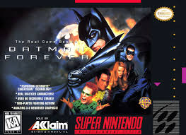 Batman Forever for SNES – front view