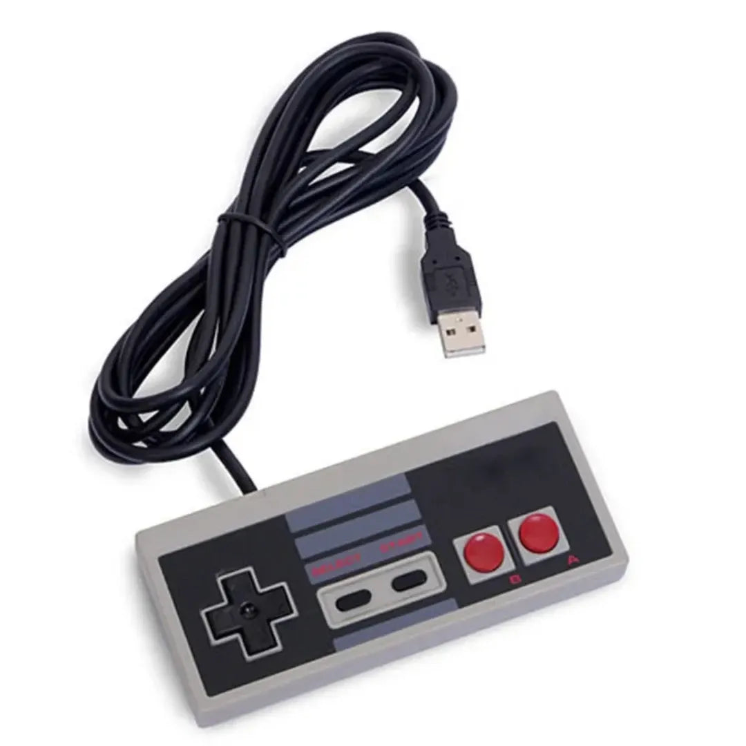 NES Replacement Controller with Console Plug or USB Option – front view