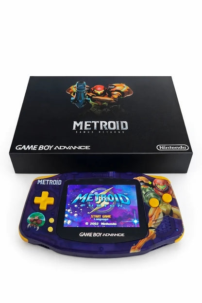 Metroid Edition Gameboy Advance Console with IPS Display – photo 2 of 4