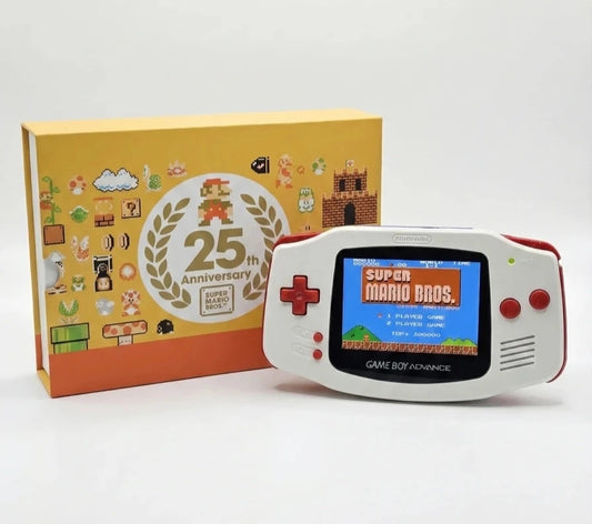 Super Mario 25th Anniversary Edition Gameboy Advance with IPS Screen – front view