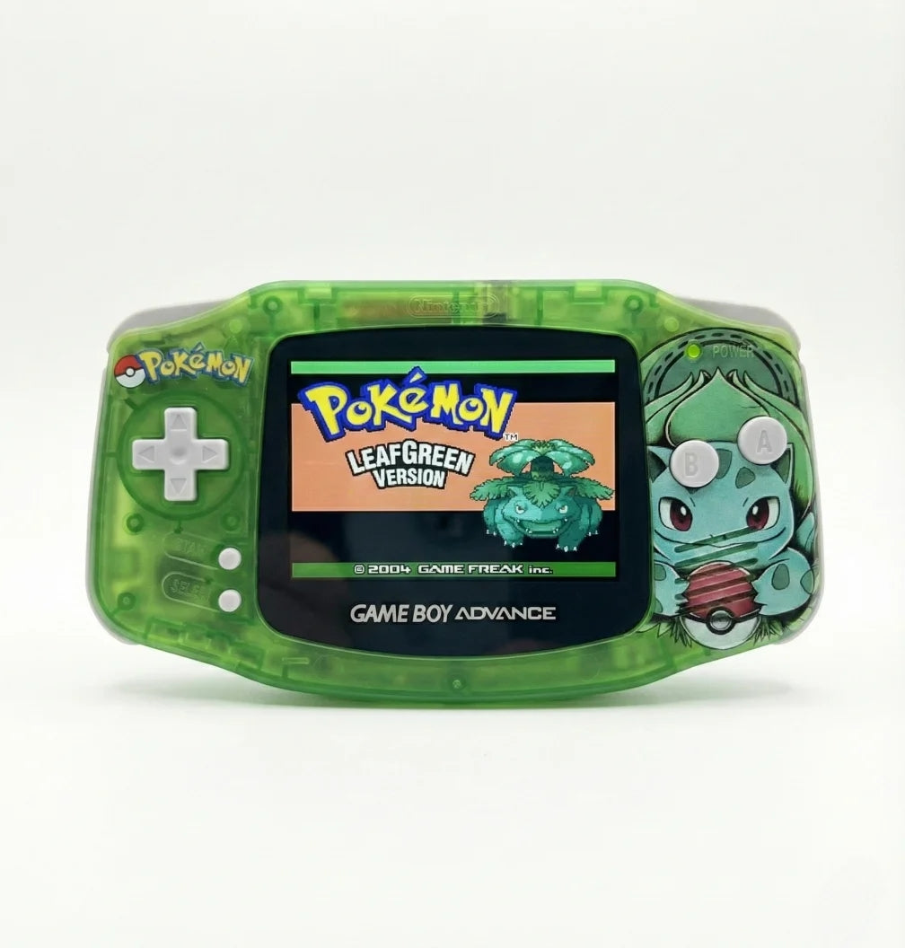 Bulbasaur Theme Gameboy Advance Console with IPS Display – photo 3 of 7