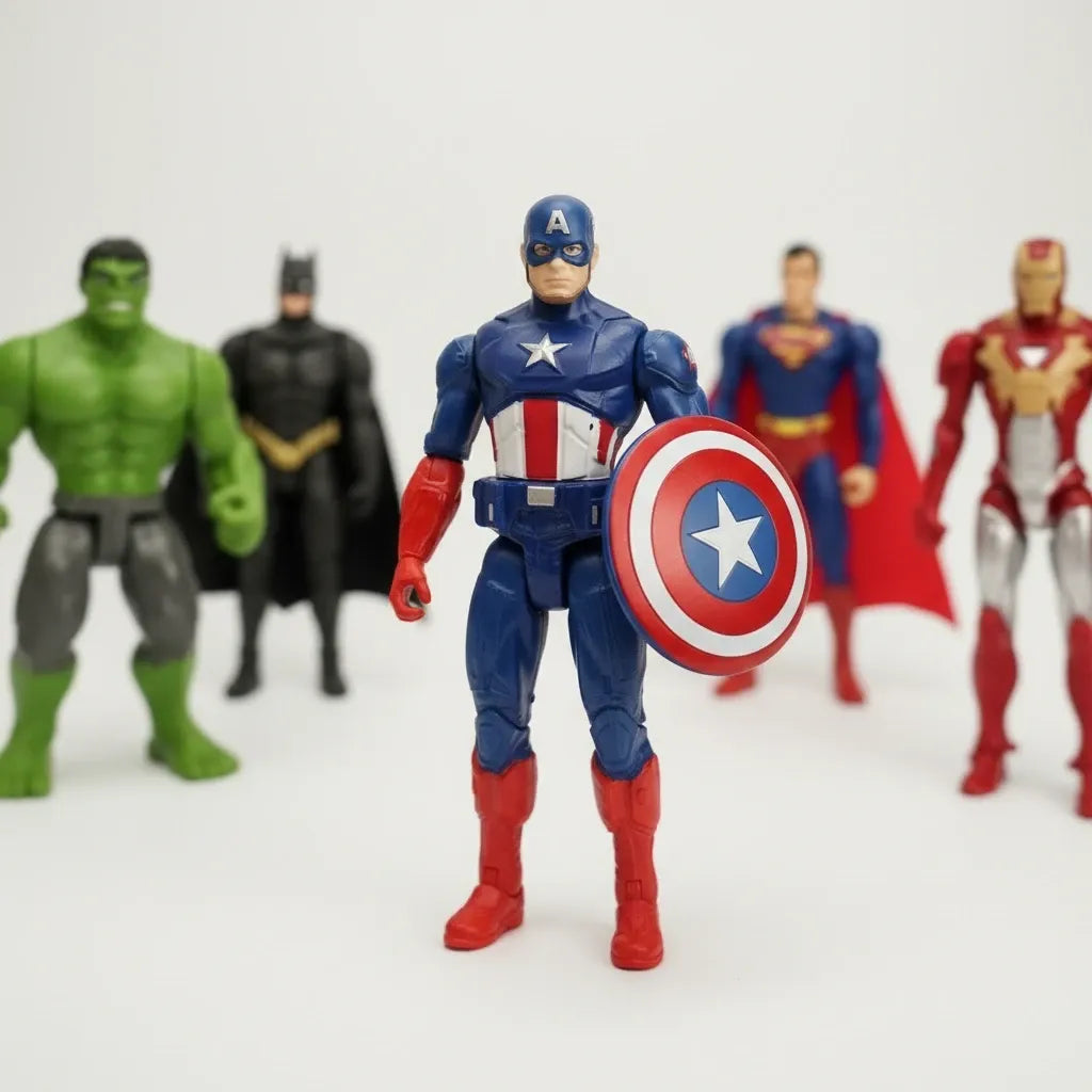 Superhero Action Figure Set 6-Piece Collection – photo 3 of 7