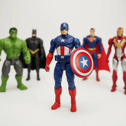 Superhero Action Figure Set 6-Piece Collection – photo 3 of 7