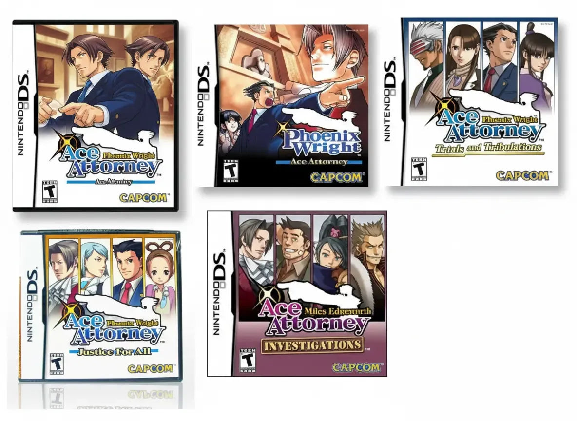 Ace Attorney Series Collection for Nintendo DS – front view