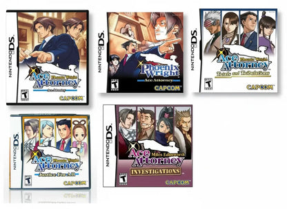 Ace Attorney Series Collection for Nintendo DS – front view