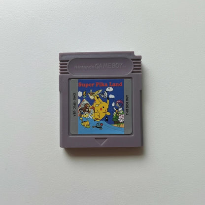 Super Pika Land for Game Boy Color Platformer ROM Hack – front view